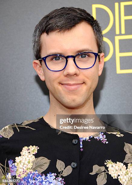 Actor Cole Escola attends 'Difficult People' New York Premiere at The Metrograph on July 11, 2016 in New York City.