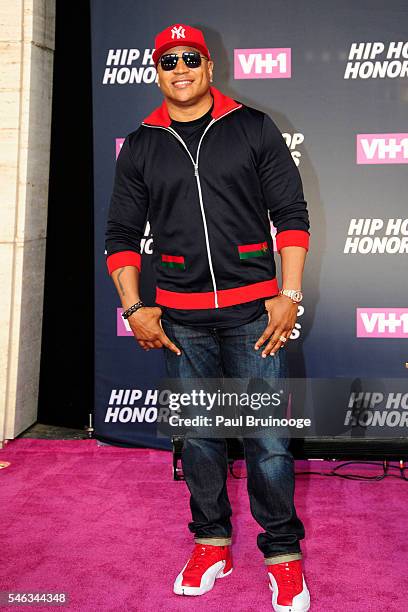 Cool J attends the VH1 Hip Hop Honors: All Hail The Queens at avid Geffen Hall on July 11, 2016 in New York City.
