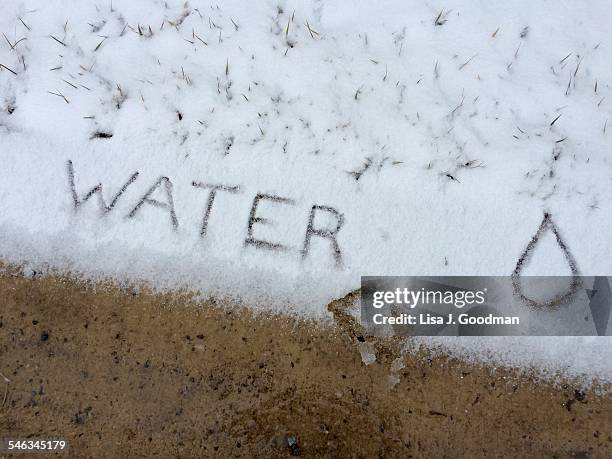 water everywhere - snow sidewalk stock illustrations