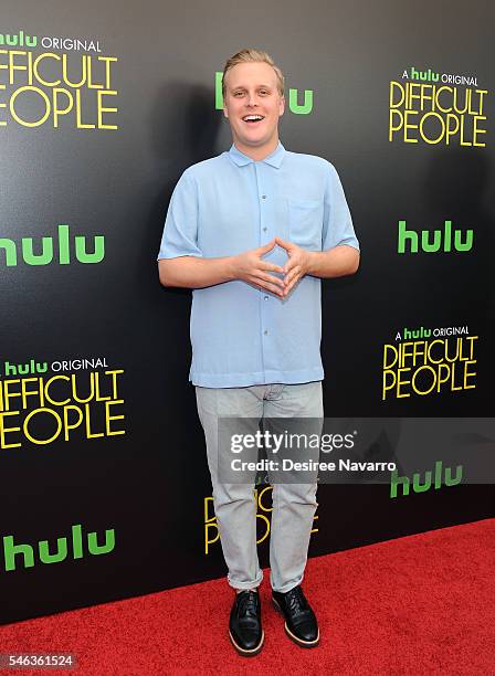 Actor/comedian John Early attends 'Difficult People' New York Premiere at The Metrograph on July 11, 2016 in New York City.