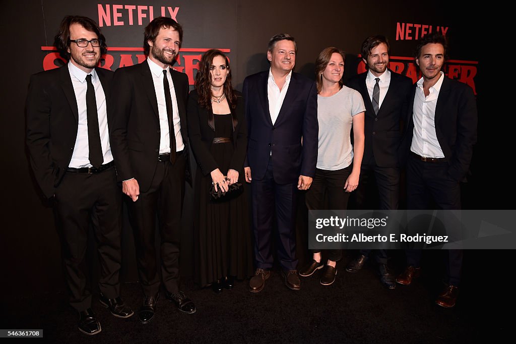 Premiere Of Netflix's "Stranger Things" - Arrivals