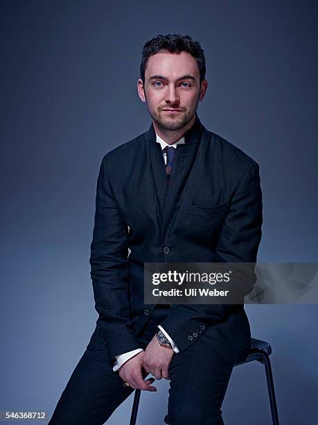 Actor George Blagden is photographed for 1843 magazine on January 18, 2016 in London, England.