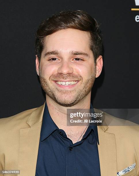 Ryan Pinkston attend the premiere of Vertical Entertainment's 'Undrafted' on July 11, 2016 in Hollywood, California.