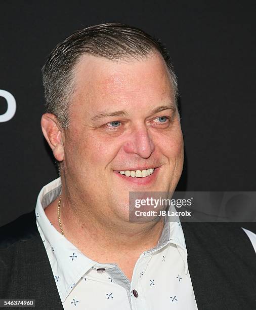 Billy Gardell attends the premiere of Vertical Entertainment's 'Undrafted' on July 11, 2016 in Hollywood, California.