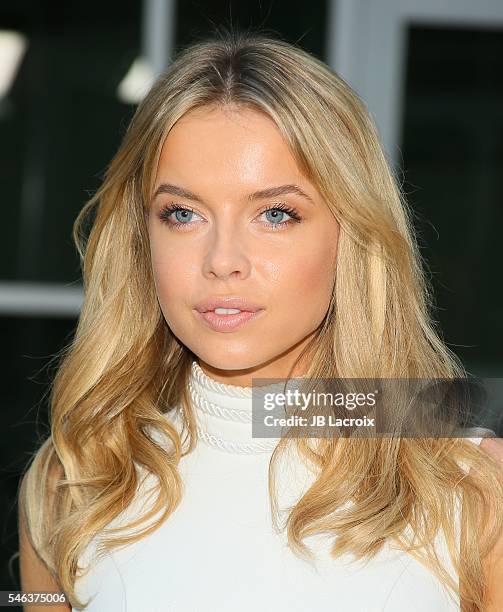 Louisa Warwick attend the premiere of Vertical Entertainment's 'Undrafted' on July 11, 2016 in Hollywood, California.