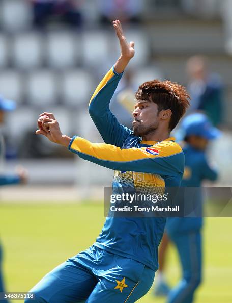 Pakistan. Amir Manager.net Mohammad Amir of Pakistan bowls during the Pakistan Nets Session at ...