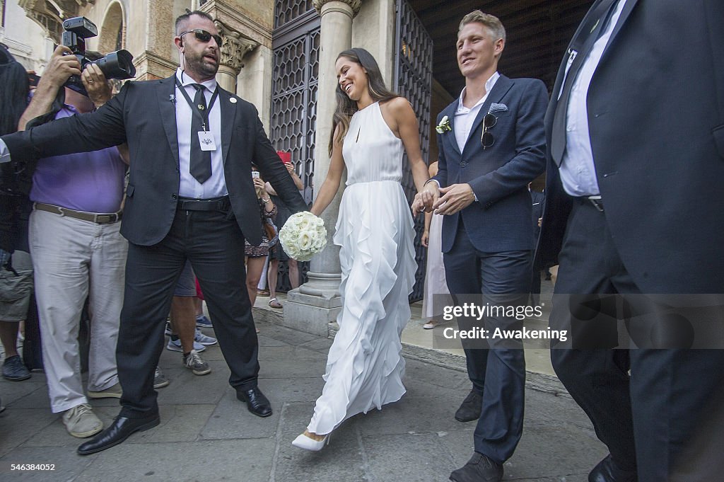 Bastian Schweinsteiger And Ana Ivanovic Wedding In Venice - Sightings