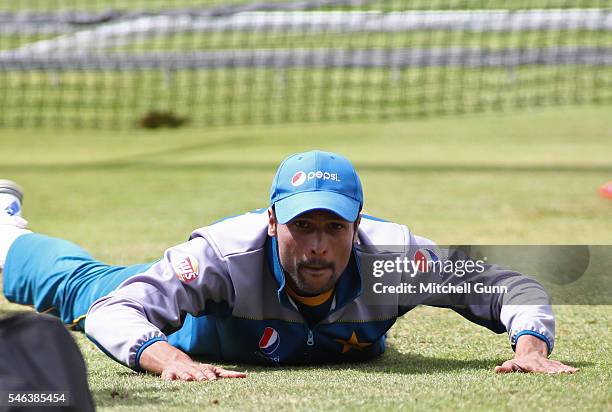 Pakistan. Amir Manager.net Mohammad Amir during Pakistan Nets session ahead of the 1st Investec ...