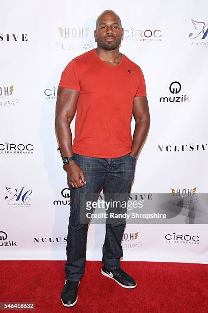 Shad Gaspard attends the annual NCLUSIVE kick off party at Le Jardin on July 11, 2016 in Hollywood, California.