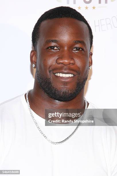 Ronnie Hillman attends the annual NCLUSIVE kick off party at Le Jardin on July 11, 2016 in Hollywood, California.