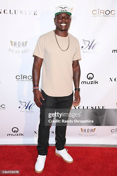 Dion Bailey attends the annual NCLUSIVE kick off party at Le Jardin on July 11, 2016 in Hollywood, California.