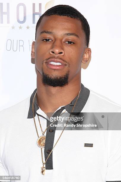 Trey Burke attends the annual NCLUSIVE kick off party at Le Jardin on July 11, 2016 in Hollywood, California.