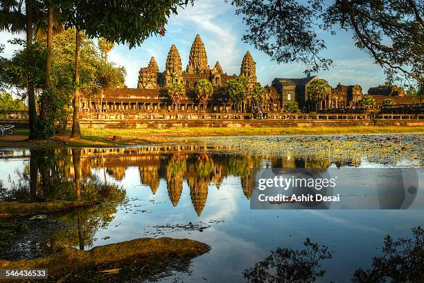 angkor wat - siem reap stock pictures, royalty-free photos & images