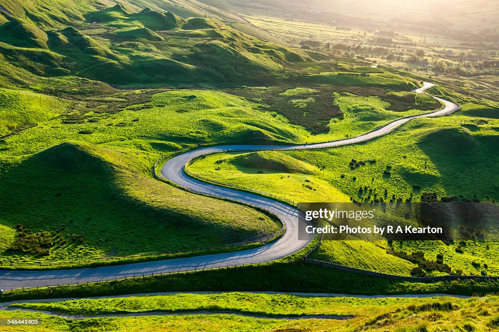 The bendy road