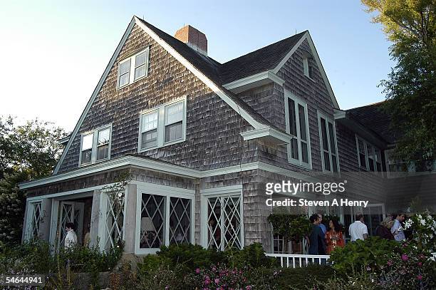Grey Gardens, the 28 room mansion made famous by a 1975 documentary is the site for the benefit to aid the Katrina Animal Rescue Fund on September 4,...
