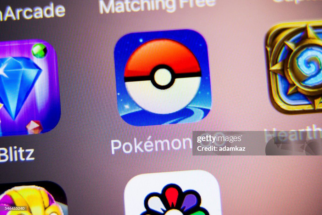 Pokemon Go App Icon on iPhone