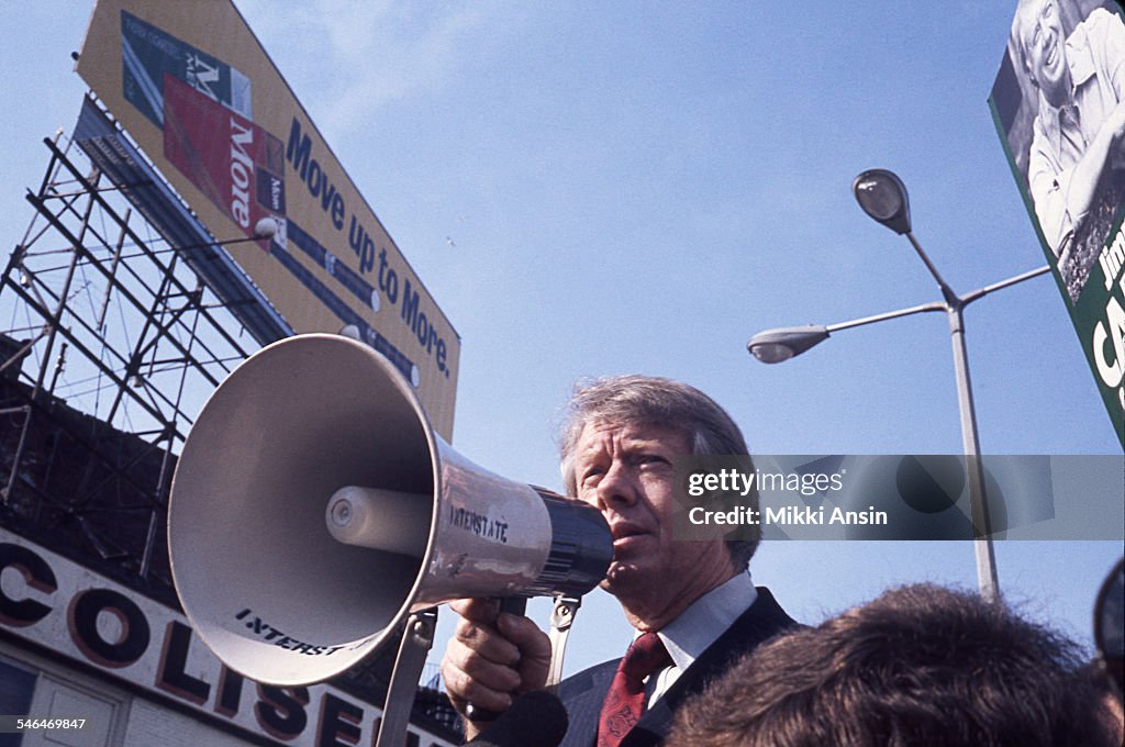 Carter Campaigning