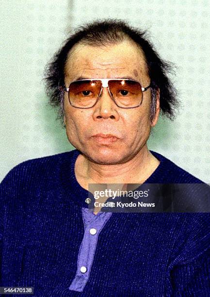 Japan - File photo taken in February 1987 shows prominent TV director Ben Wada who died of esophageal cancer at a nursing home in Kawasaki, Kanagawa...