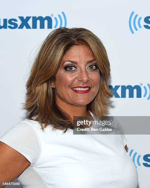 Personality Kathy Wakile visits at SiriusXM Studios on July 12, 2016 in New York City.