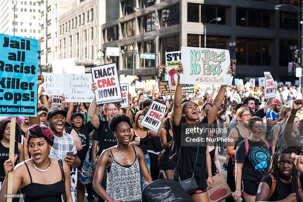 Black Lives Matter protest in Chicago