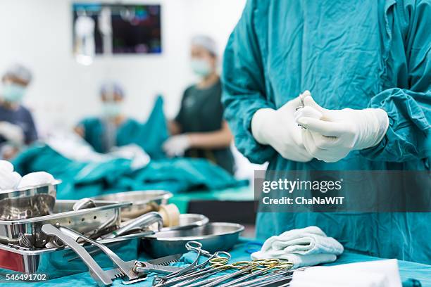 Scrub Instruments 1,167 Surgery Tray Stock Photos, High-Res Pictures, and Images - Getty ...