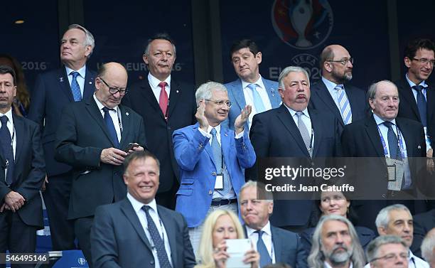 Claude Bartolone, Gerard Larcher, Jacques Lambert, top raw Jean-Marc Ayrault, Thierry Braillard, Patrick Kanner, President of the European Parliament...