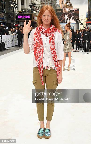 Olivia Inge attends the UK premiere of "Star Trek Beyond" on July 12, 2016 in London, United Kingdom.