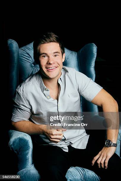 Actor Adam DeVine is photographed for Los Angeles Times on June 30, 2016 in Los Angeles, California. PUBLISHED IMAGE. CREDIT MUST READ: Francine...