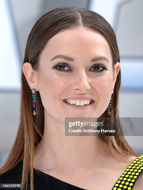 Lydia Wilson attends the UK premiere of "Star Trek Beyond" on July 12, 2016 in London, United Kingdom.