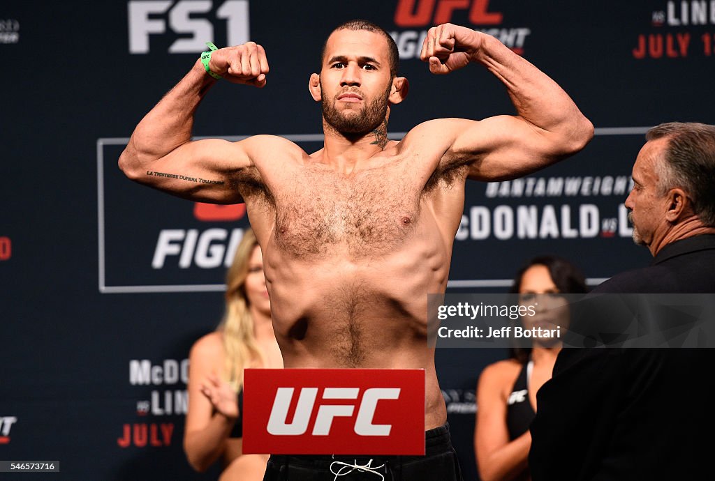 UFC Fight Night Weigh-in