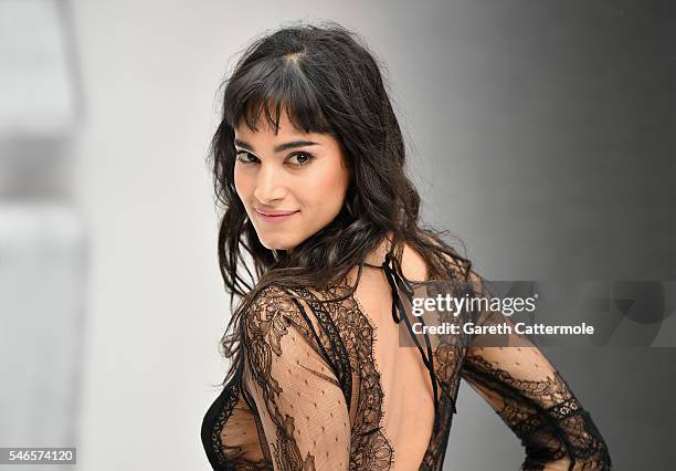 Sofia Boutella attends the UK Premiere of Paramount Pictures "Star Trek Beyond" at the Empire Leicester Square on July 12, 2016 in London, England.