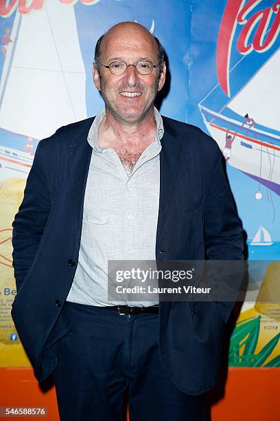 Actor Gilles Gaston-Dreyfus attends "Parenthese" Paris Premiere at Cinema Gaumont Opera on July 12, 2016 in Paris, France.