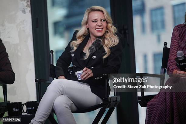 Actress Kate McKinnon attends AOL Build Speaker Series: "Ghostbusters" at AOL HQ on July 12, 2016 in New York City.