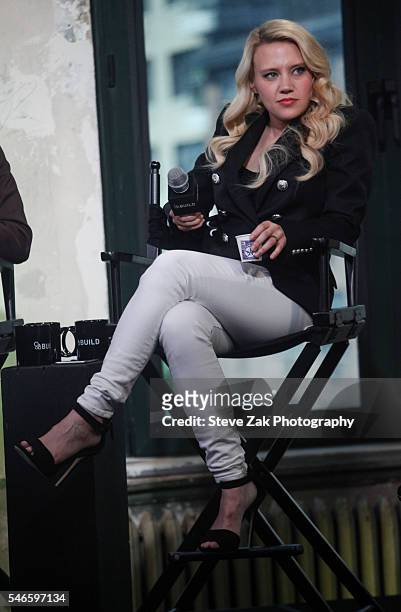 Actress Kate McKinnon attends AOL Build Speaker Series: "Ghostbusters" at AOL HQ on July 12, 2016 in New York City.