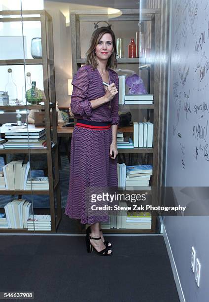 Actress Kristen Wiig attends AOL Build Speaker Series: "Ghostbusters" at AOL HQ on July 12, 2016 in New York City.