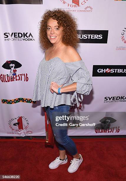 Comedian and TV personality Michelle Wolf attends the 2016 Gilda Radner Award for Innovation in Comedy at Caroline's On Broadway on July 12, 2016 in...