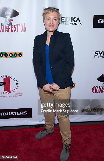 Comedian Emma Willmann attends the 2016 Gilda Radner Award For Innovation In Comedy at Caroline's On Broadway on July 12, 2016 in New York City.