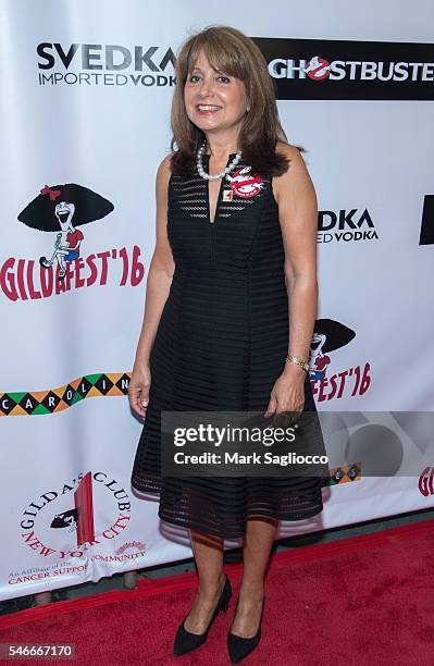 Gilda's Club NYC CEO Lily Safani attends the 2016 Gilda Radner Award For Innovation In Comedy at Caroline's On Broadway on July 12, 2016 in New York...