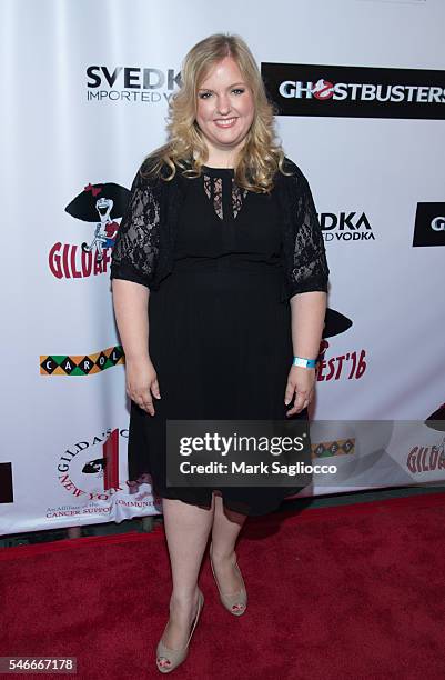 Actress Sarah Baker attends the 2016 Gilda Radner Award For Innovation In Comedy at Caroline's On Broadway on July 12, 2016 in New York City.