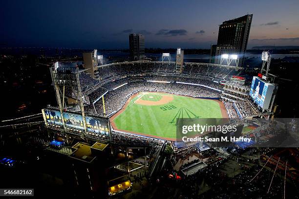 General view of the ball park during the 87th Annual MLB All-Star Game at PETCO Park on July 12, 2016 in San Diego, California.