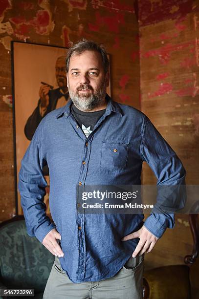 Writer/ actor Dan Harmon attends the Seeso original screening of "HarmonQuest" at The Virgil on July 12, 2016 in Los Angeles, California.