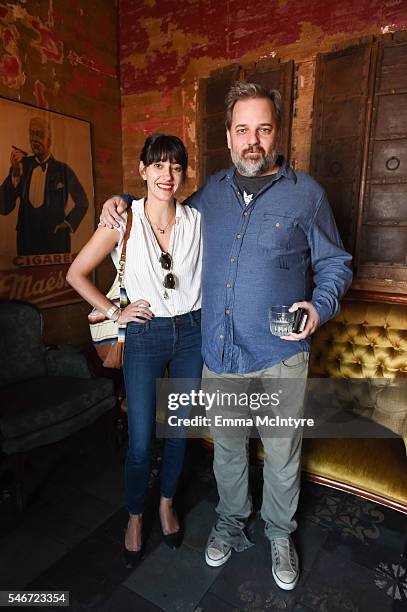 Of digital development and production for Universal Cable Productions Aimee Carlson and writer/actor Dan Harmon attend the Seeso original screening...