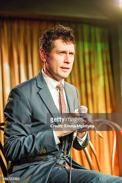 Actor/comedian Jeff B. Davis attends the Seeso original screening of "HarmonQuest" with Dan Harmon at The Virgil on July 12, 2016 in Los Angeles,...