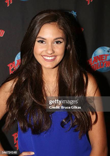 Ronni Hawk promotes Disney's "Stuck in The Middle" at Planet Hollywood Times Square on July 12, 2016 in New York City.