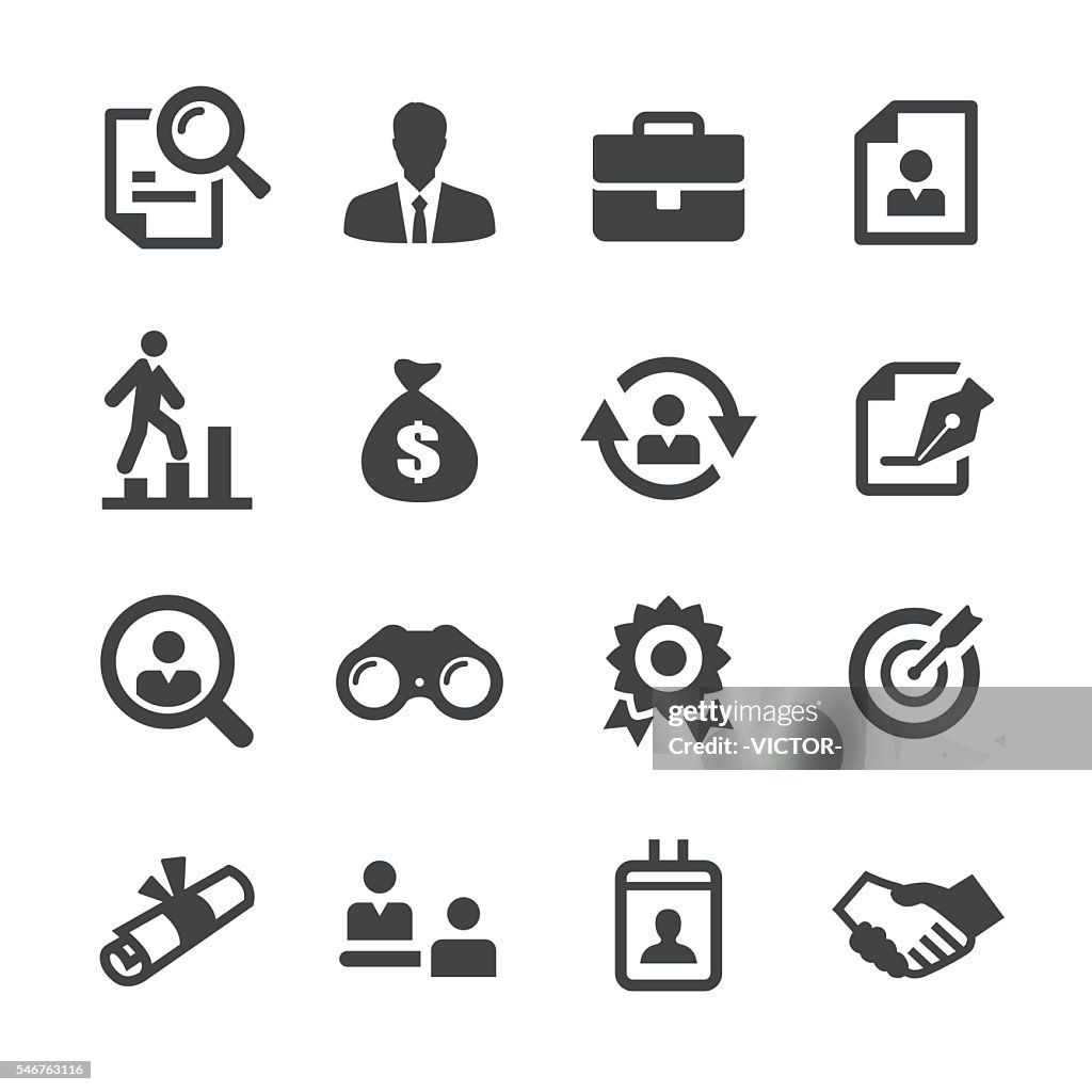 Employment Icons - Acme Series