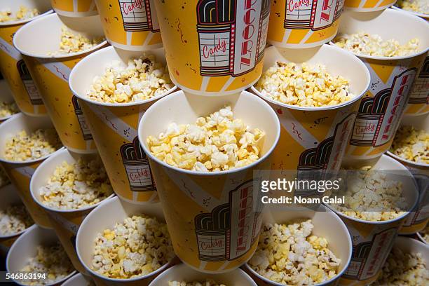 Popcorn is served during "Survivor's Remorse" New York screening at Roxy Hotel on July 12, 2016 in New York City.