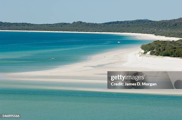 Whitehaven Beach, Whitsunday Islands on June 14, 2007 in Whitehaven Beach, Australia.