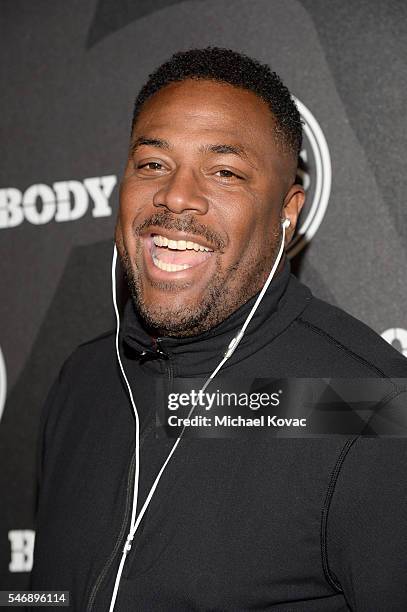 Former NBA player Cedric Ceballos at the BODY at ESPYS Event on July 12th at Avalon Hollywood.