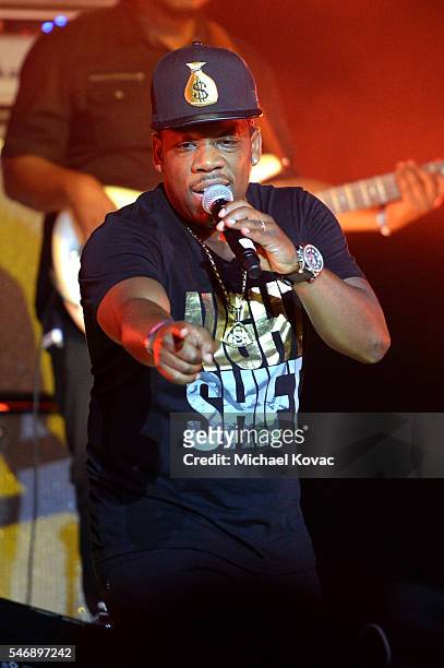 Recording artist Michael Bivins of Bell Biv DeVoe performs onstage at the BODY at ESPYS Event on July 12th at Avalon Hollywood.