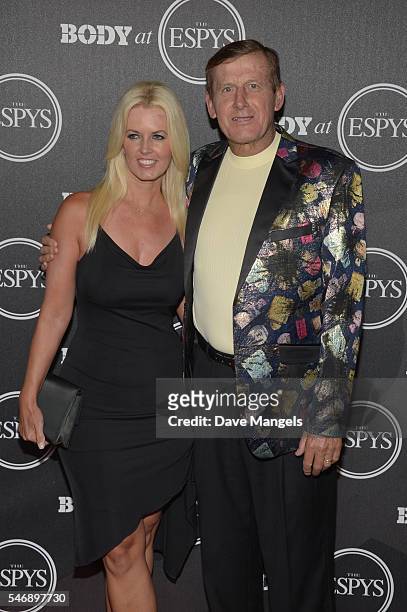 Craig Sager and Stacy Sager attend the BODY At The ESPYs pre-party at Avalon Hollywood on July 12, 2016 in Los Angeles, California.